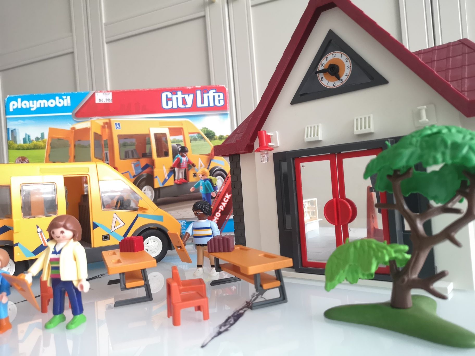 Playmobil szkoła, autobus dla dzieci