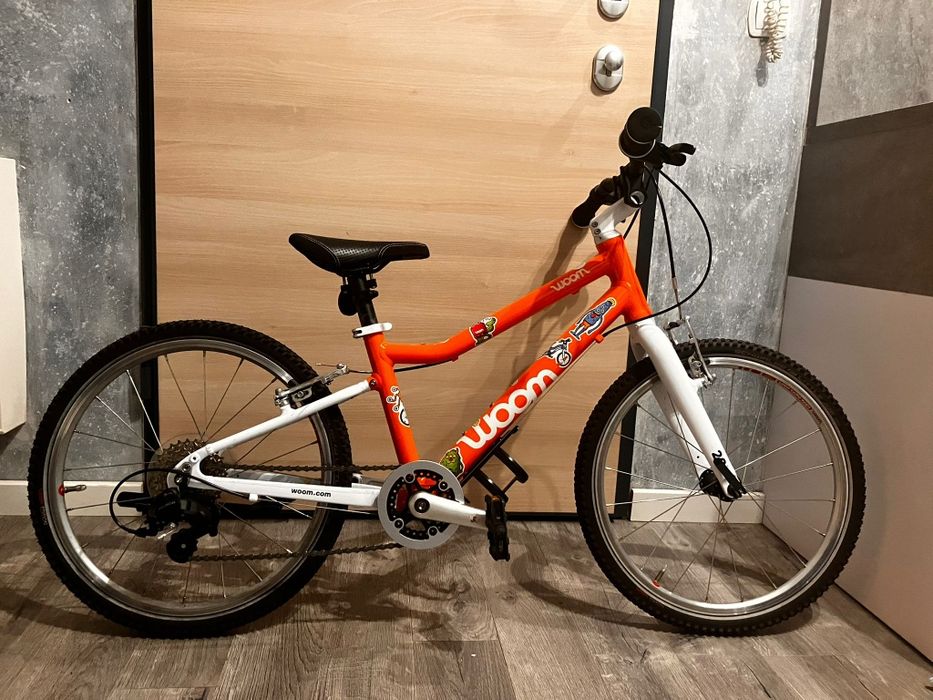 Rower Woom 4 pomarańczowy