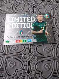 Karta limited edition UEFA euro 2020 Bernardeschi Włochy