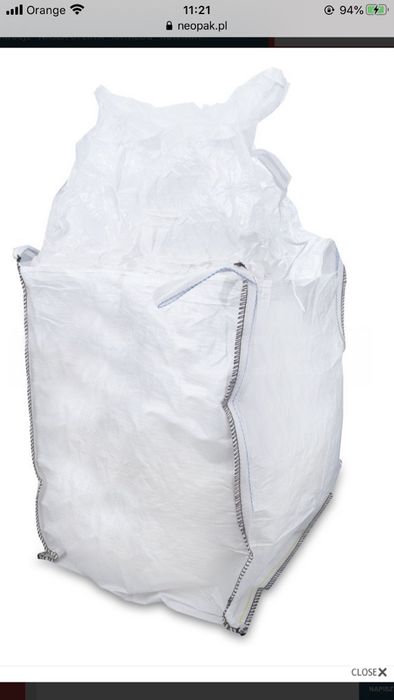 BIG BAG bagi begi hurt i wysylka detalu ! 90/93/73 cm gora otwarta