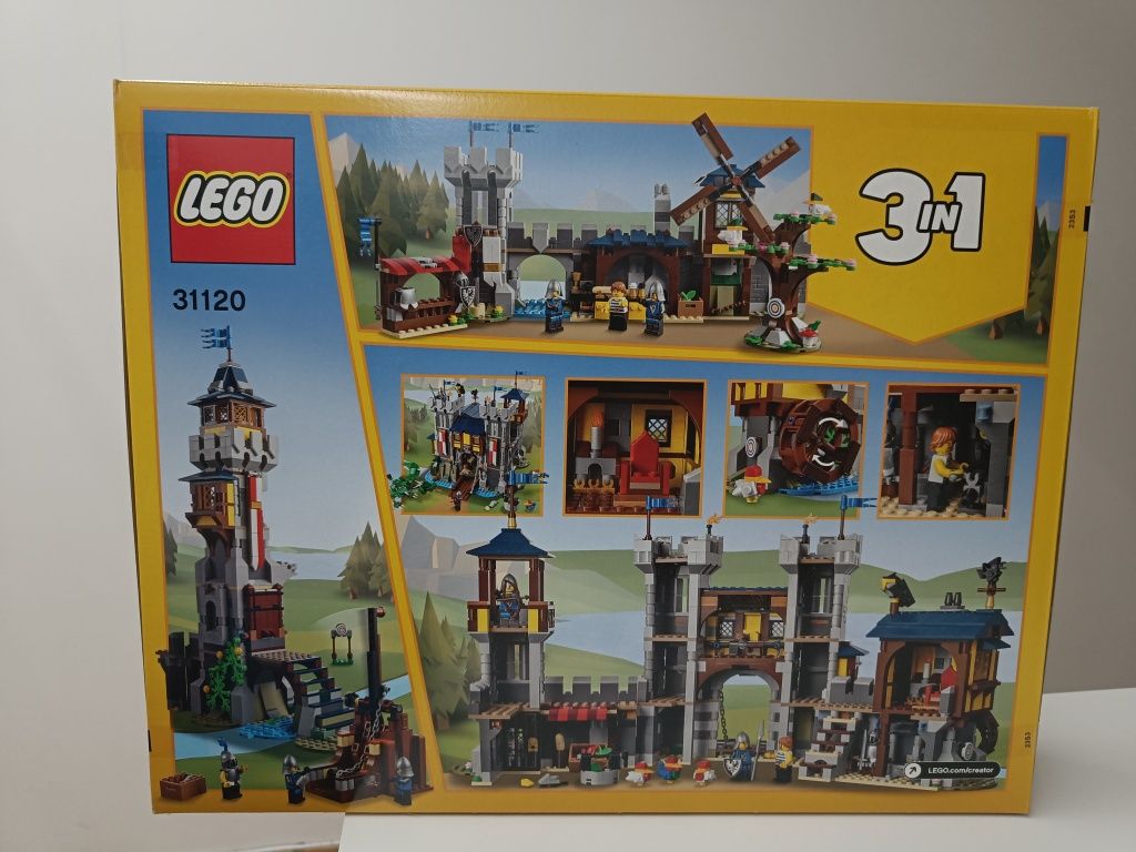 LEGO 31120 Średniowieczny Zamek Creator nowy