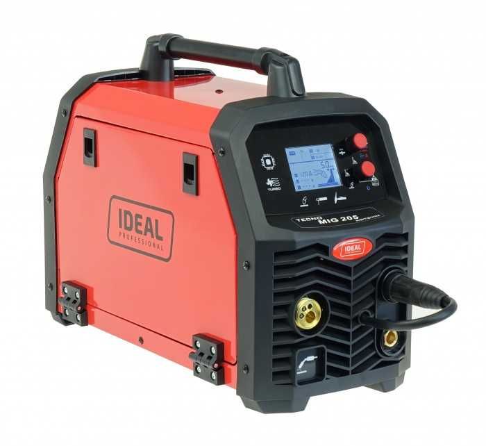 Spawarka migomat Ideal TECNO MIG 205 LCD 4x4 (zestaw)