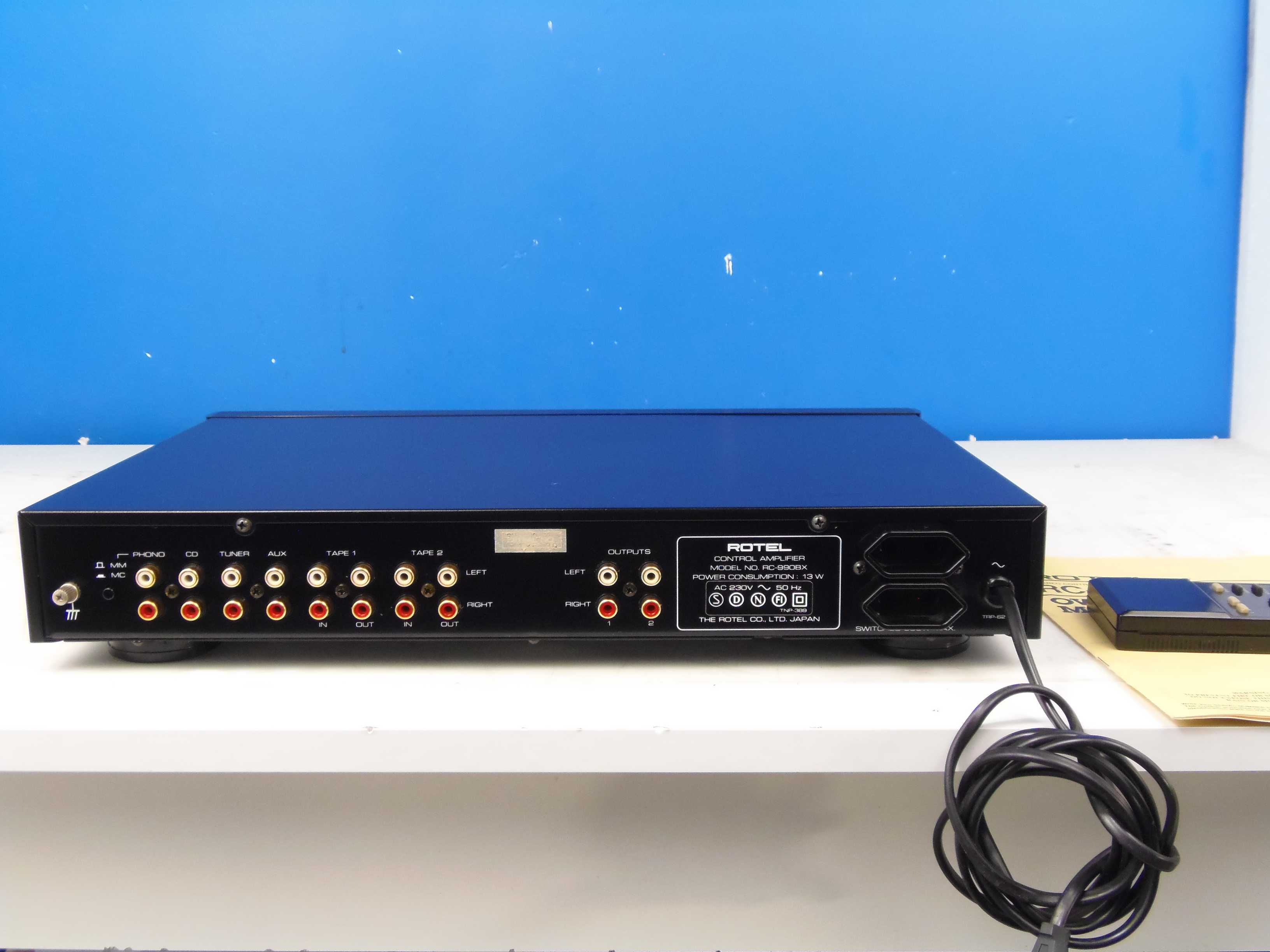 Rotel rc-990bx komplet pilot instrukcja