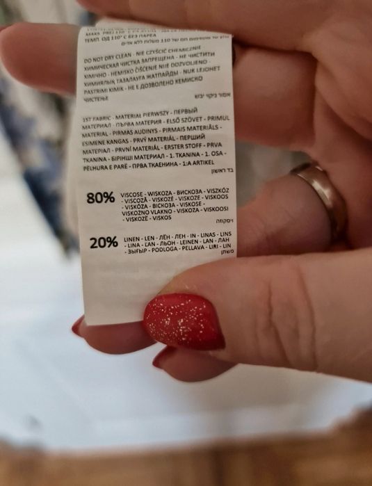 Sukienka lato Letnia kwiaty floral Reserved 40 L guziki