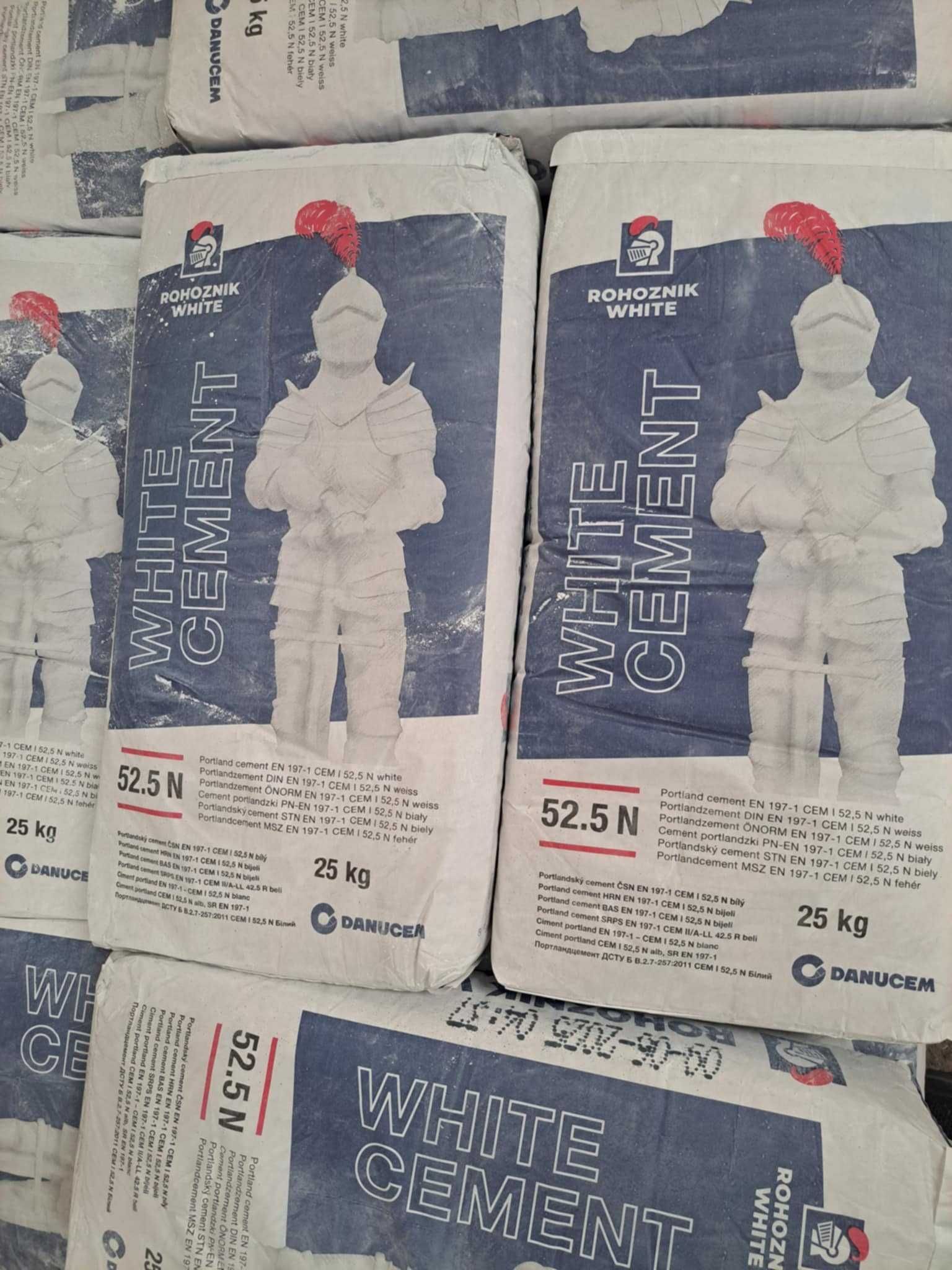 Cement biały 52,5 R WYSYŁKA CAŁA PL