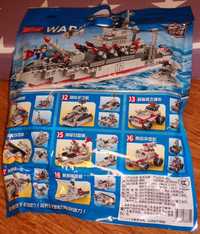 NOWE klocki 8w1,   554 szt okręt wojenny jak Lego creator