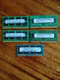 Оперативная память DDR3/So-Dimm/Micron/Samsung/Hynix 2Gb/4Gb