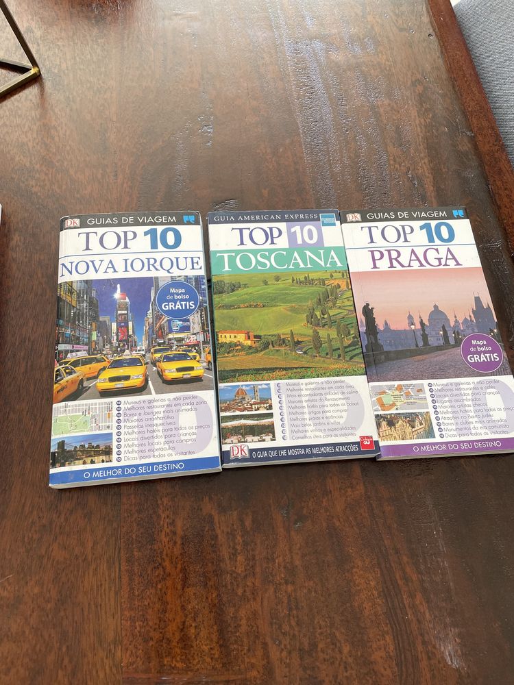 Guia de viagem / roteiro: Nova Iorque, Toscana e Praga