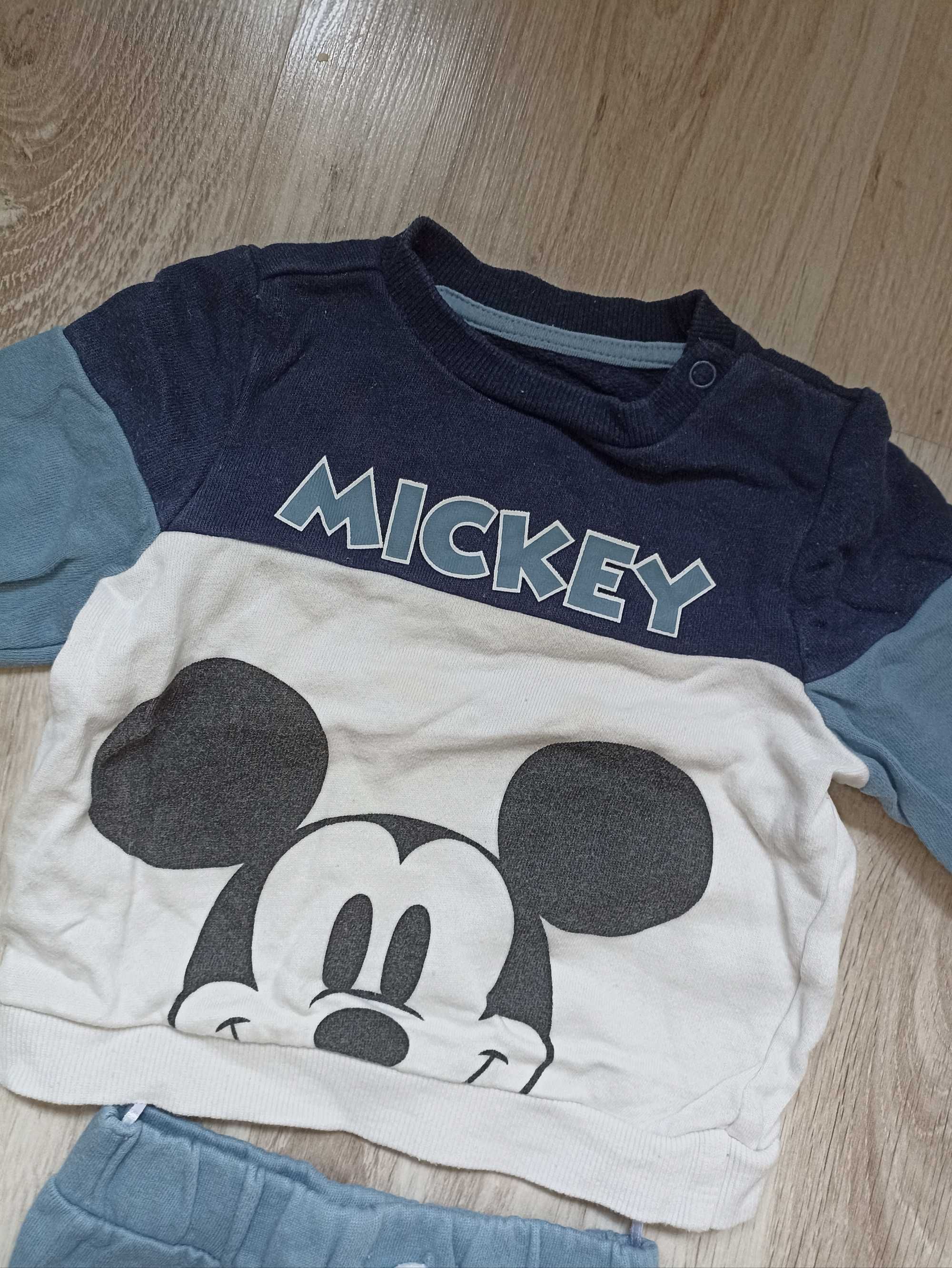 Komplet myszka Mickey dres c&a 74 cm