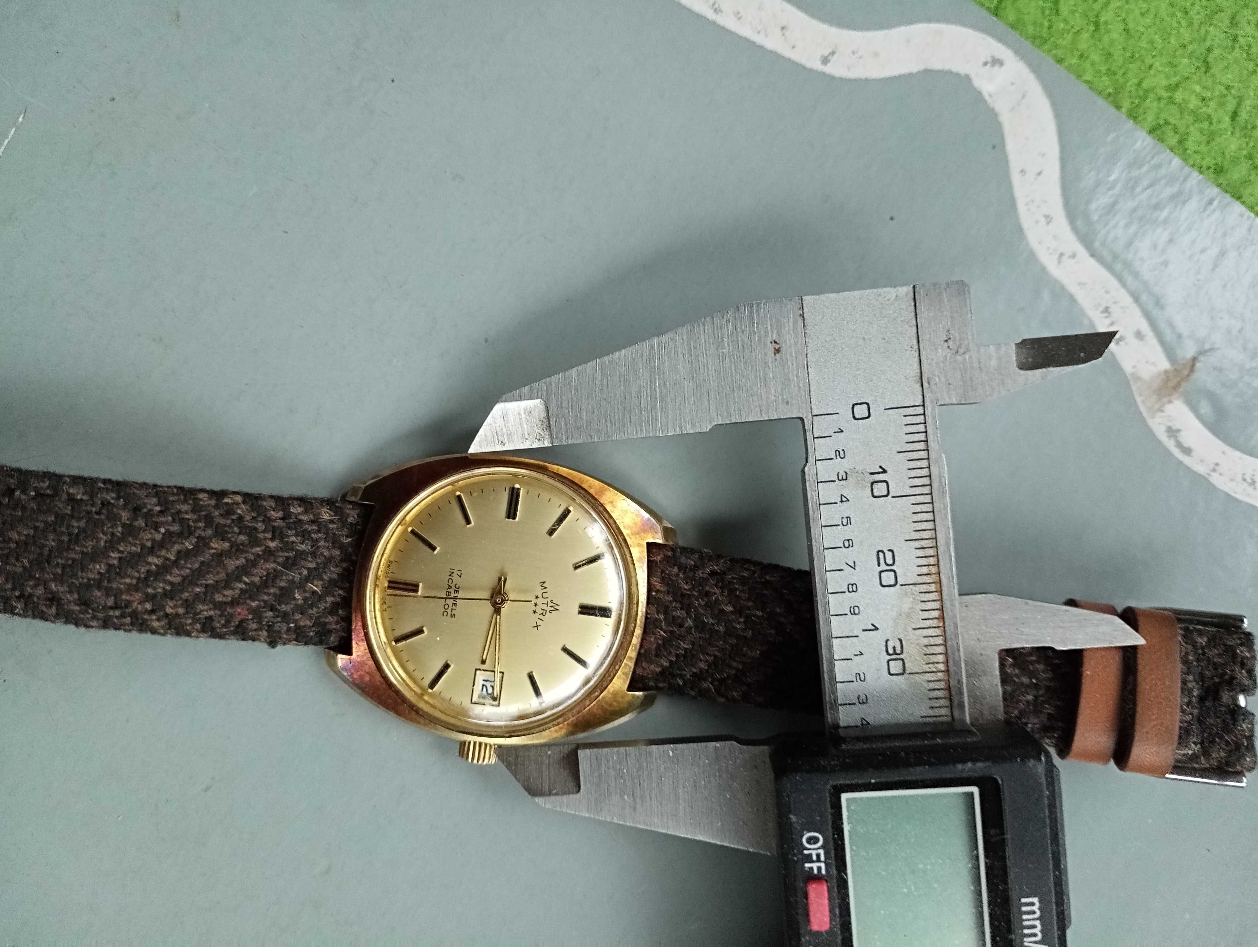 Swiss Made, retro, z oryginal box