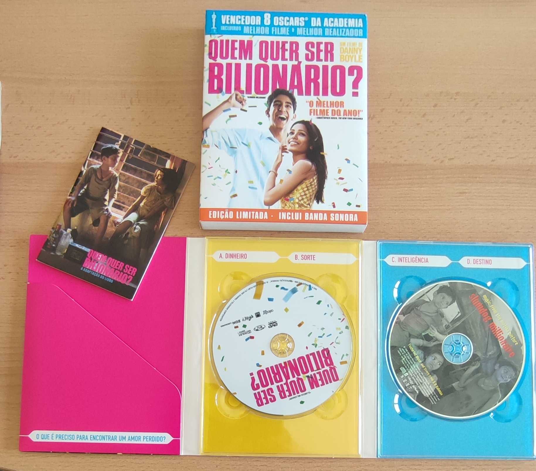 Filme em dvd Quem quer ser Bilionário