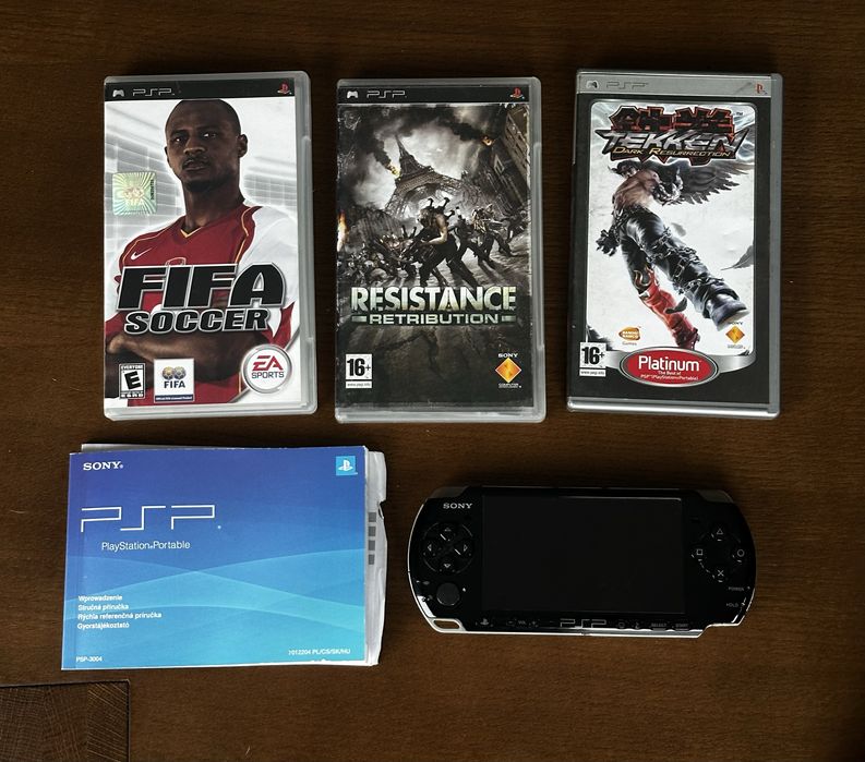 Konsola Sony PSP 3004. Przenosna konsola