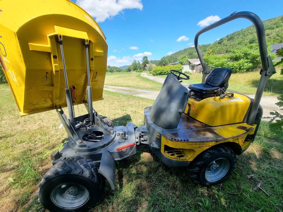 Wacker Neuson 4X4 Wozidło Budowlane 3tony Import Norwegia IDEALNY STAN KIPER+OBRÓT!  2701 Wacker Zero luzów wycieków Serwisy w DEKRA Automat Niski przebieg