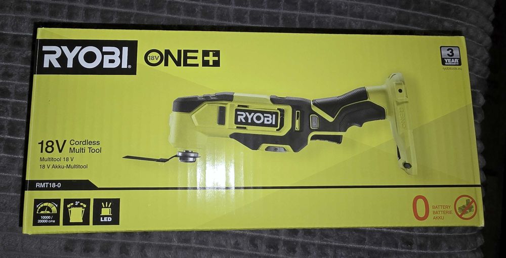 Ryobi narzędzie wielofunkcyjne R18MT-0  Oryginał + akumulator 2Ah