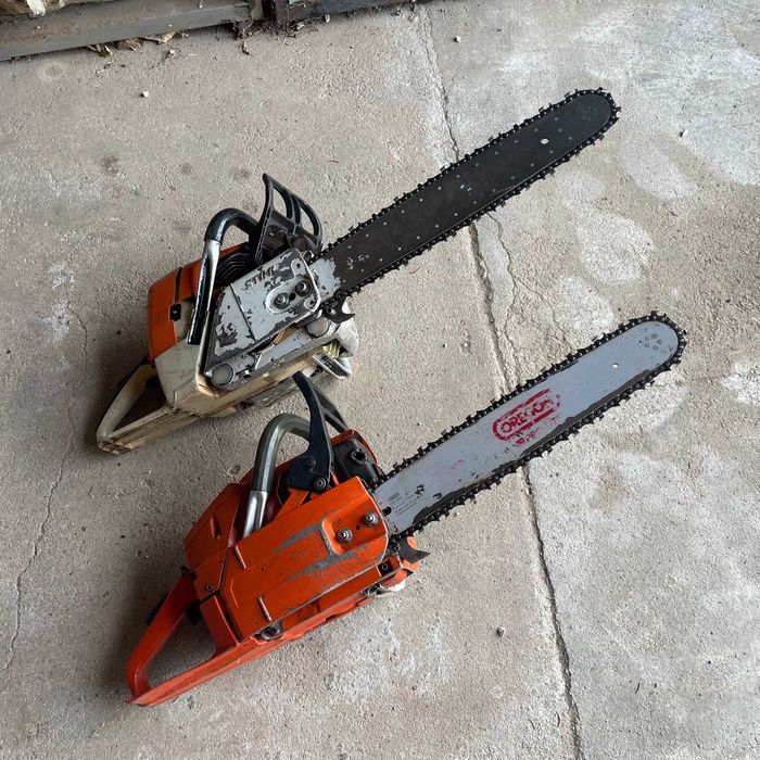 Motosserras Husqvarna e Stihl