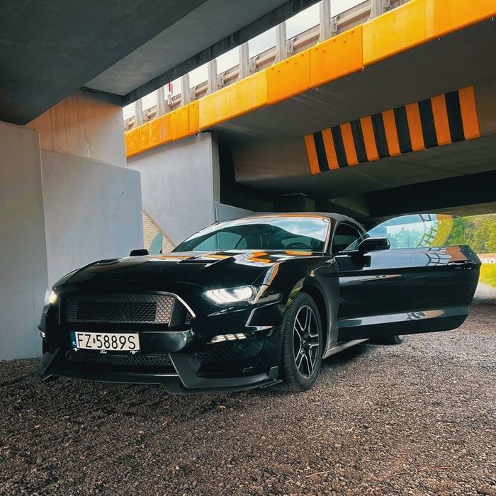 Ford Mustang MUSTANG KABRIOLET czarne wnętrze, wyjątkowy!