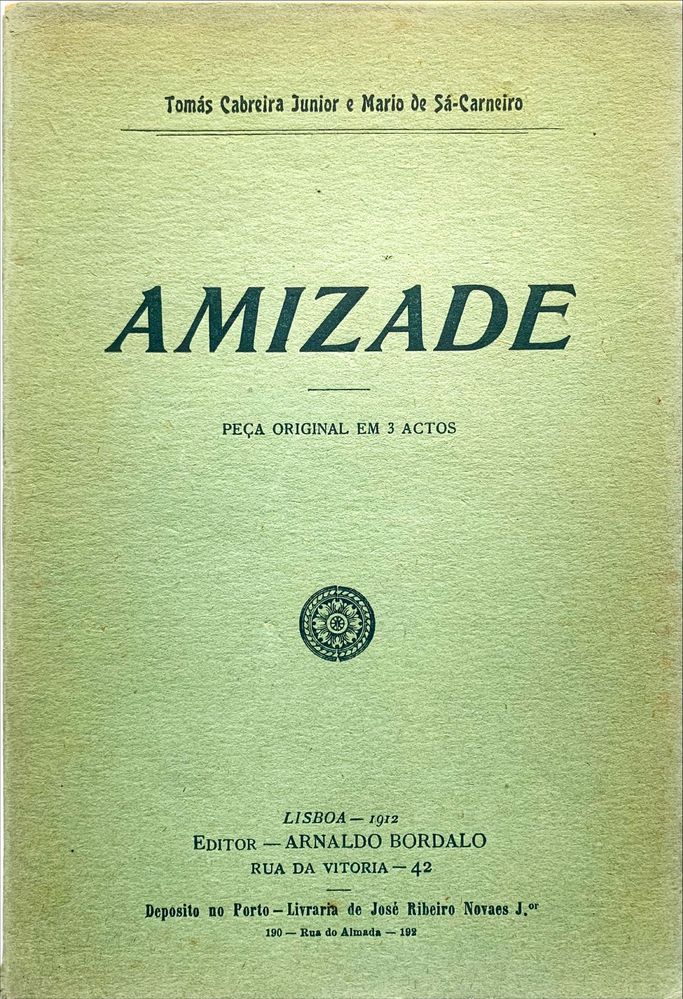 Amizade - 1912 - Mário de Sá-Carneiro