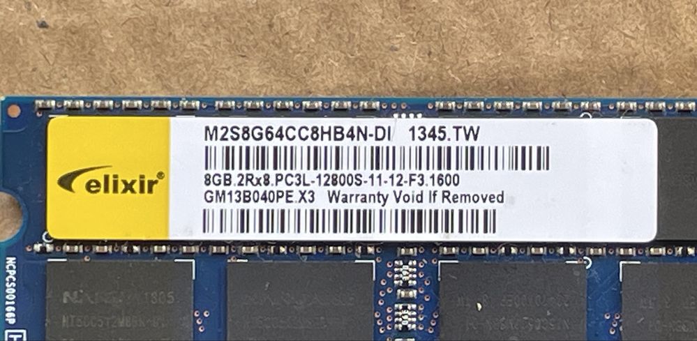 Pamiec Ram DDR3 8GB M2S8G64CC8HB4N-DI