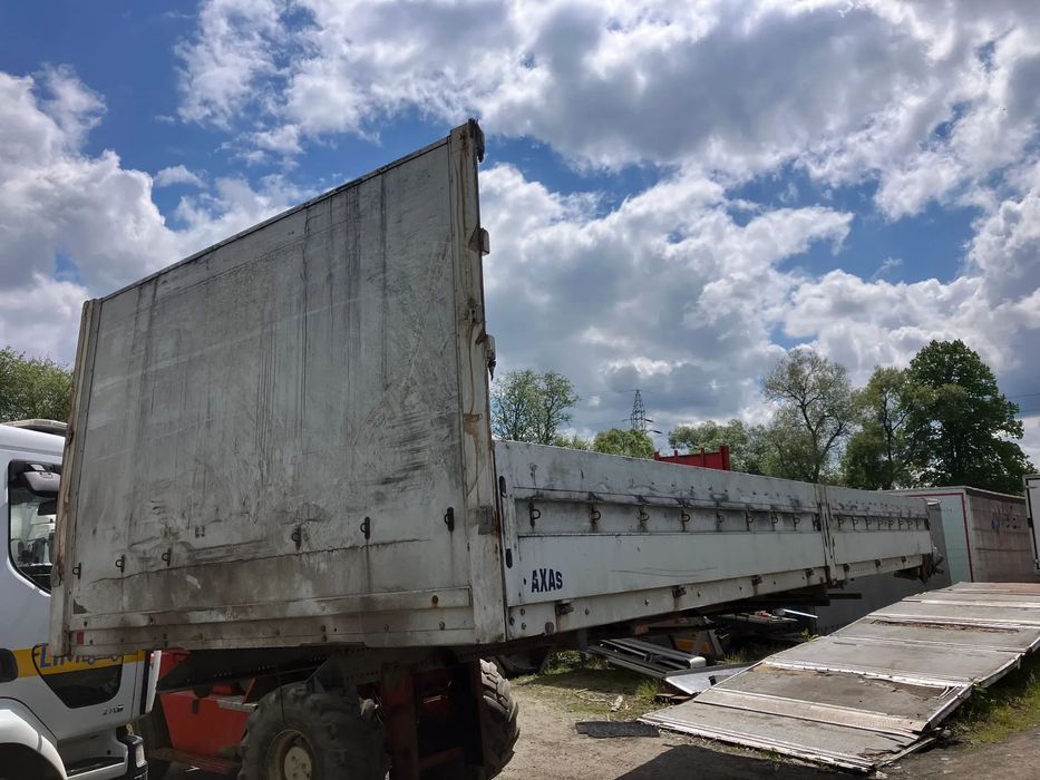 Zabudowa skrzynia  burtówka laweta