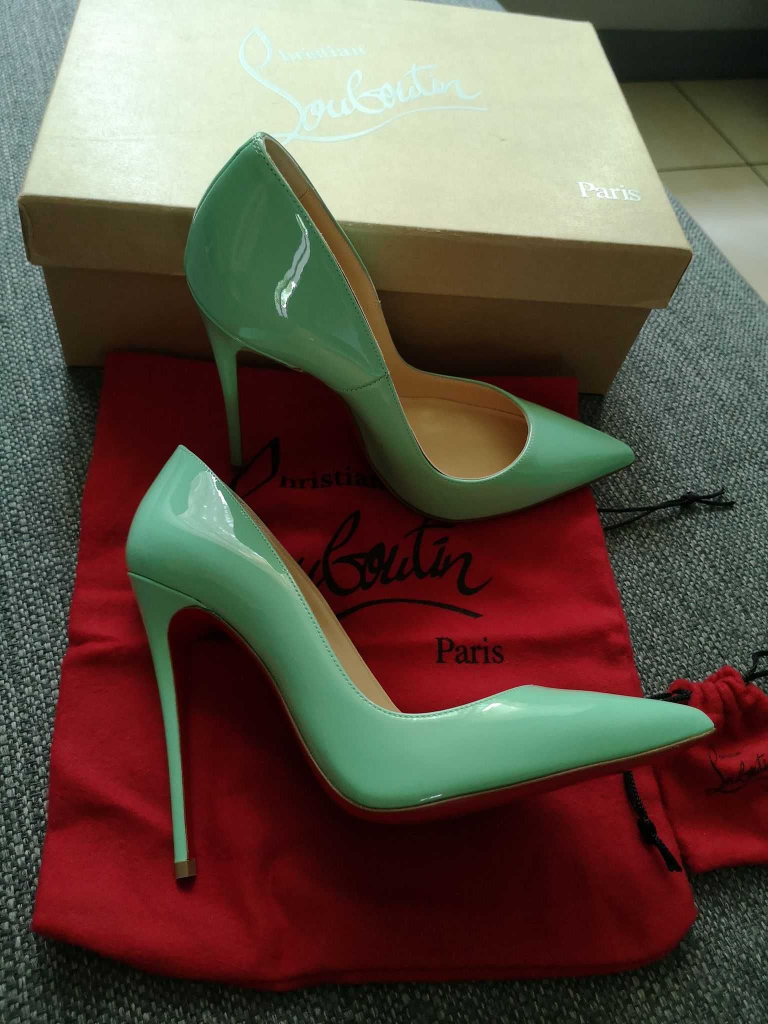 Szpilki Christian Louboutin So Kate 120 NOWE karton