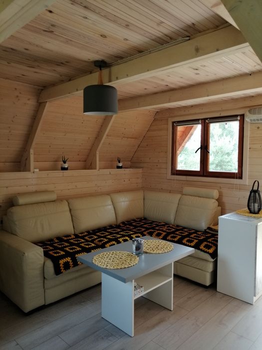 Domek na kaszubach z jacuzzi,Mały ale uroczy, lasek,wakacje,klima