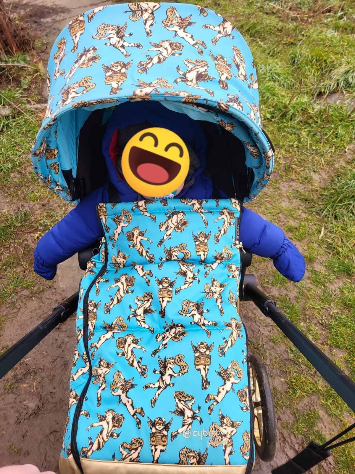 Cybex Priam Jeremy Scott Cherubs Blue