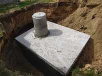 Szambo betonowe, Zbiornik betonowy Kanał samochodowy