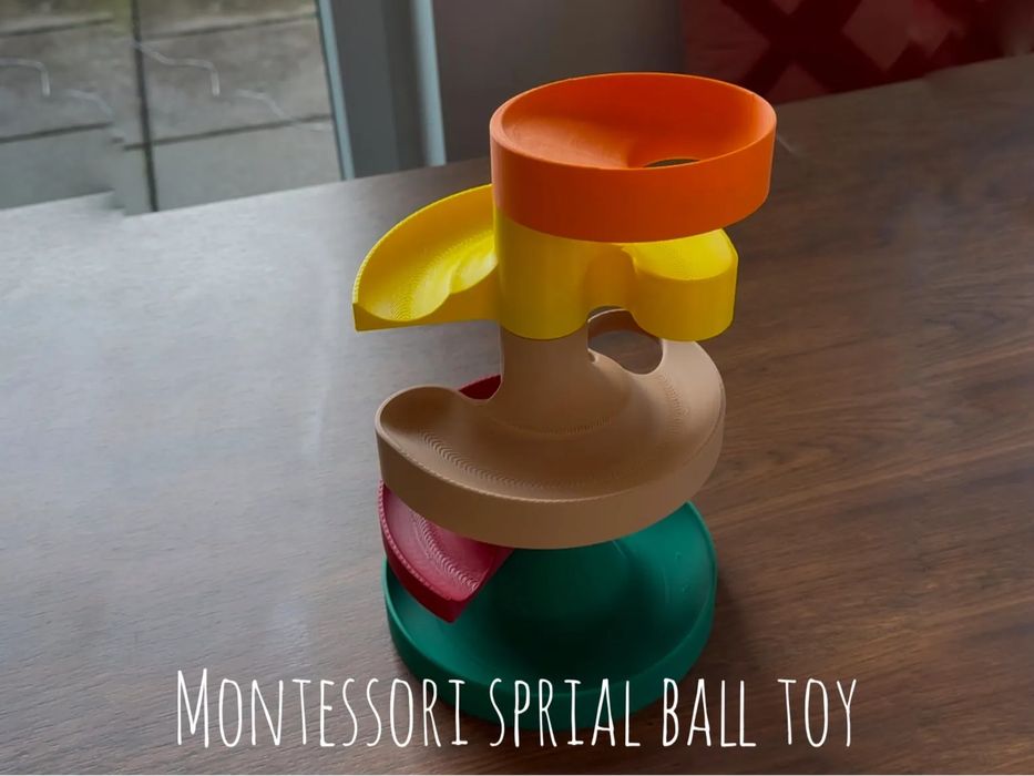 Torre de Bolas Montessori Divertida