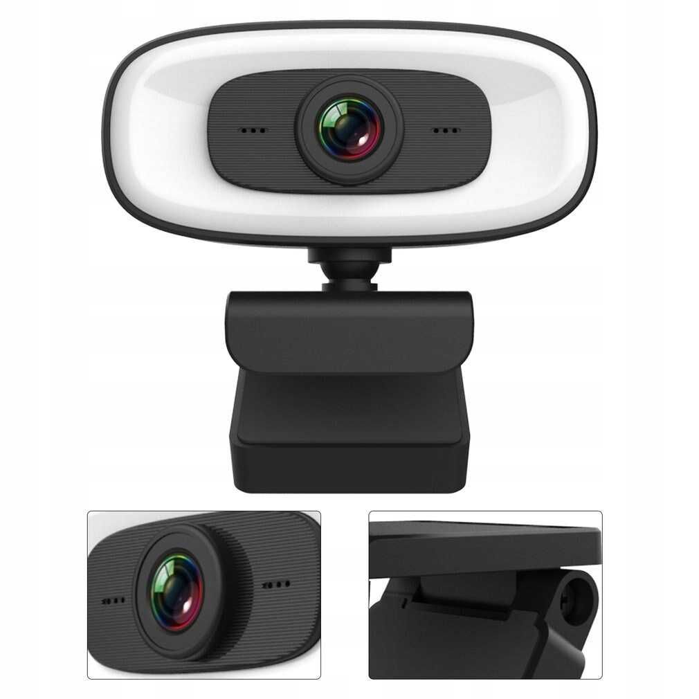 Kamera internetowa 2K Auto Focus USB Full HD Ring