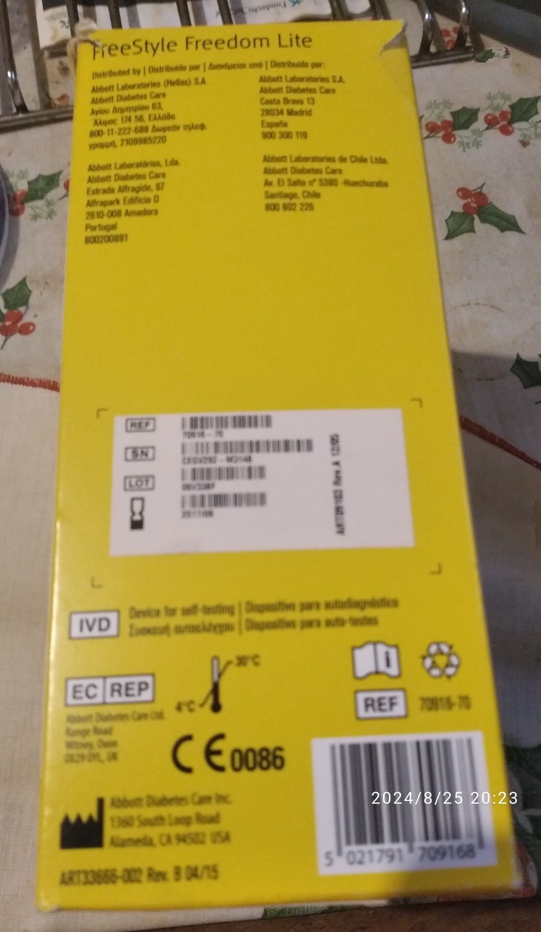 Sistema para monitorização de glicemia como novo