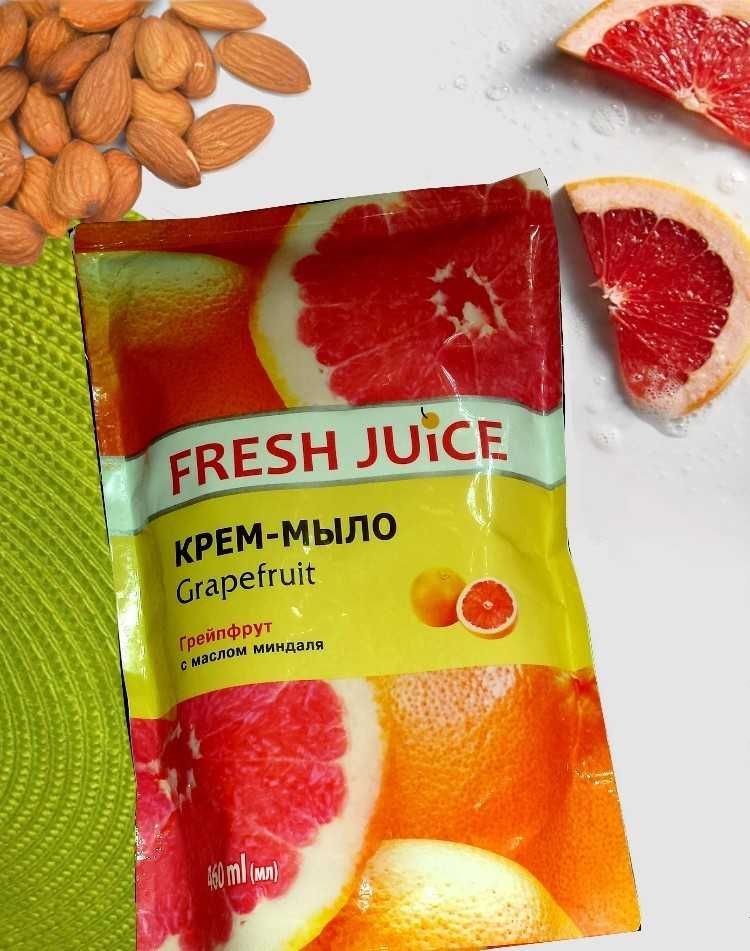 Жидкое Крем-мыло Fresh Juice Грейпфрут  мыло 460 мл дой пак