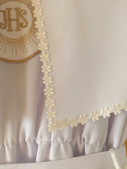 Sukienka komunijna  alba dla dziewczynki rozm 128