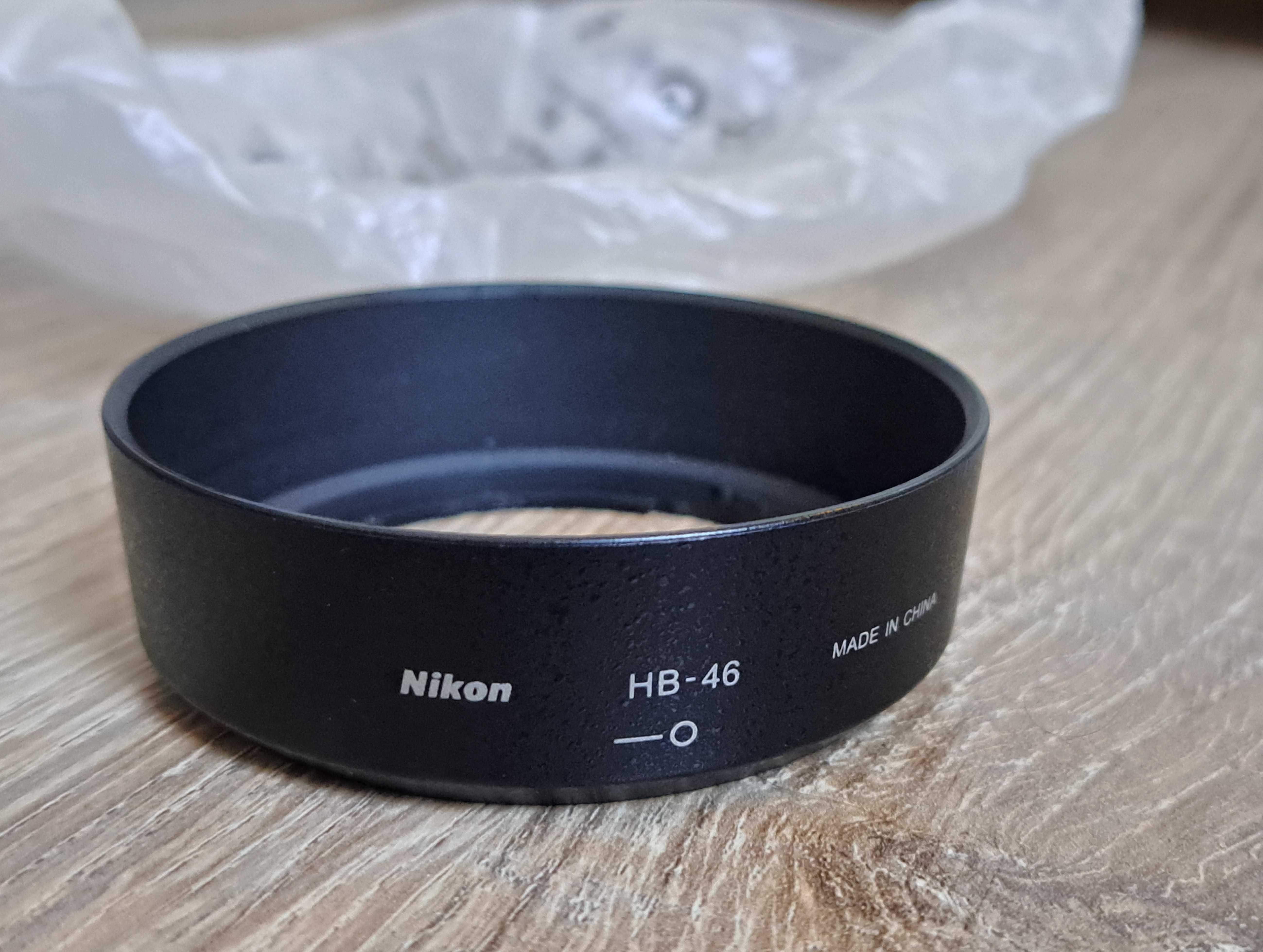 nowa oryginalna osłona przeciwsłoneczna HB-46 do Nikon Nikkor 35 1,8G