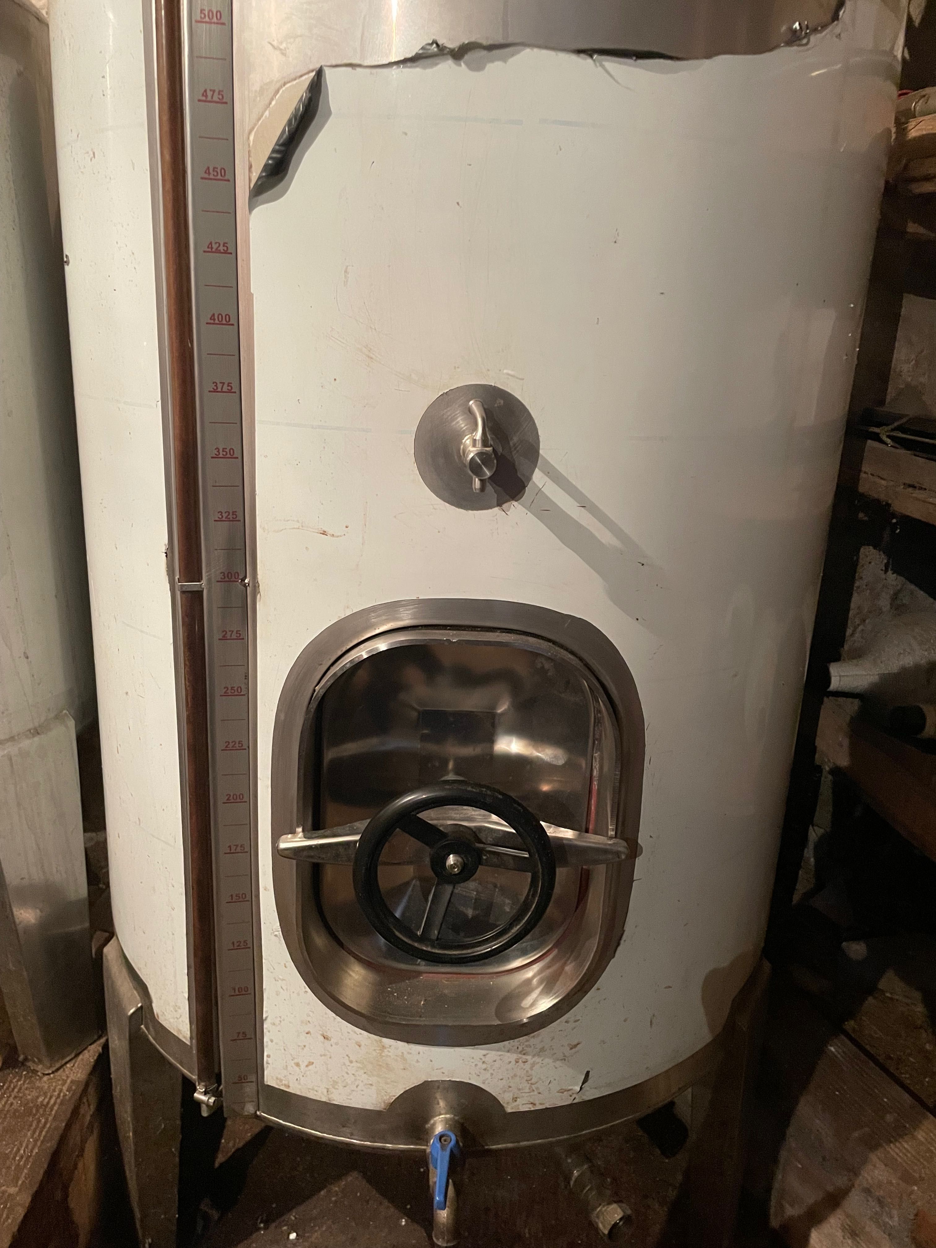 Cuba inox 550 litros