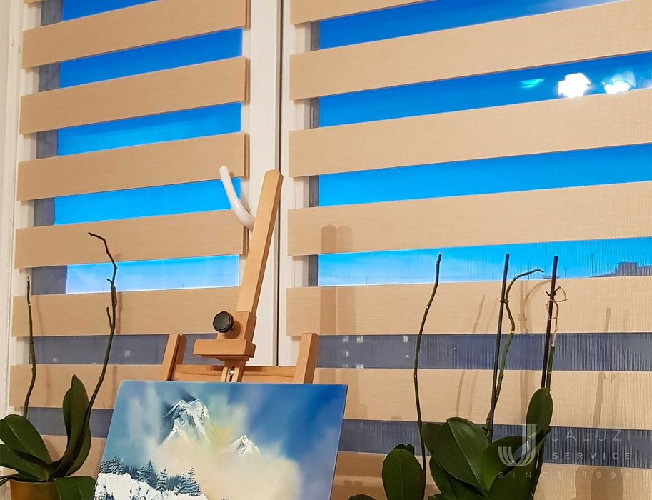 Жалюзи день ночь с гарантией год! Рулонные шторы, жалюзи на окна Neo62