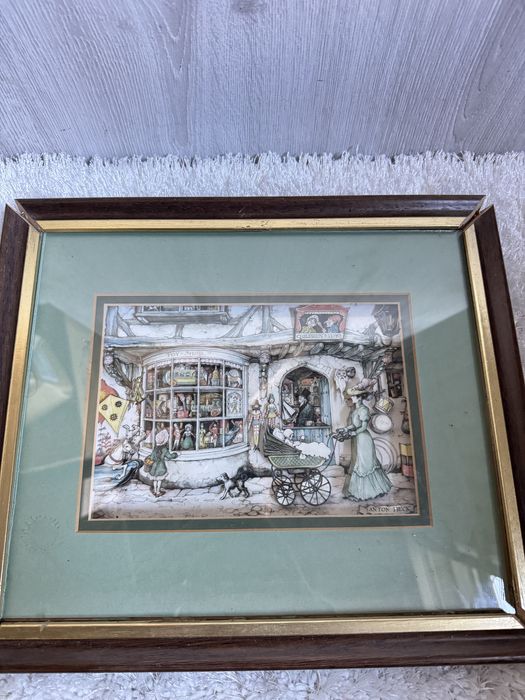 Obraz 3D 1966r. Anton Pieck