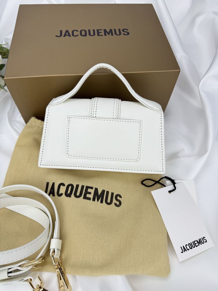 Сумка Jacquemus Mini шкіра | коричнева, біла