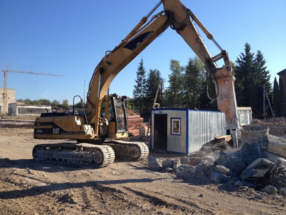 Послуги, оренда екскаватора Львів, Послуги гідромолота