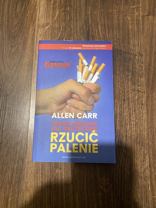 Książka Allen Carr Easyway Prosta metoda jak skutecznie rzucić palenie