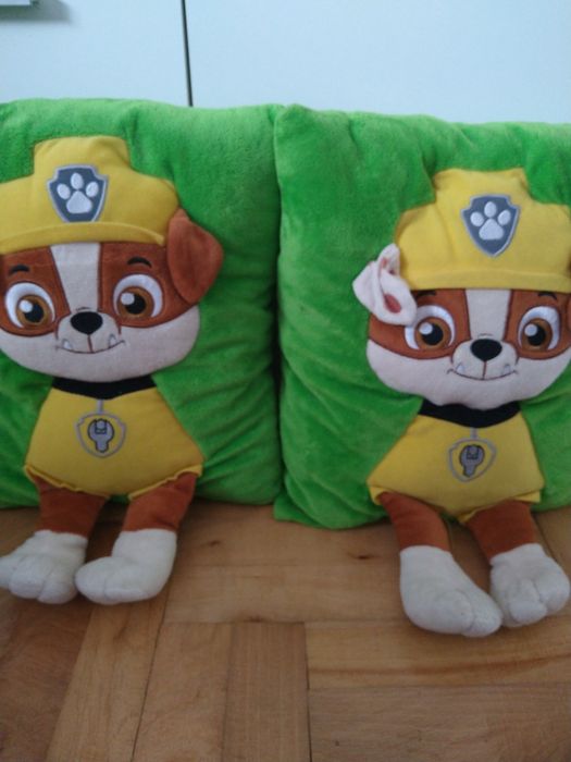 Poduszki dla bliźniaków Rubble Psi Patrol