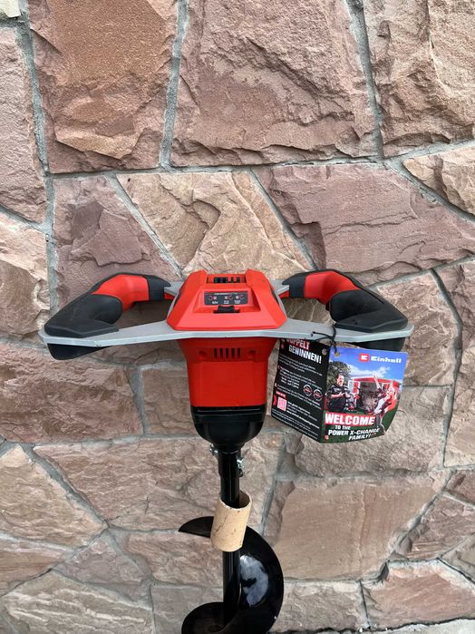 Акумуляторний безщітковий земляний бур Einhell GP-EA 18/150 Li BL-Solo