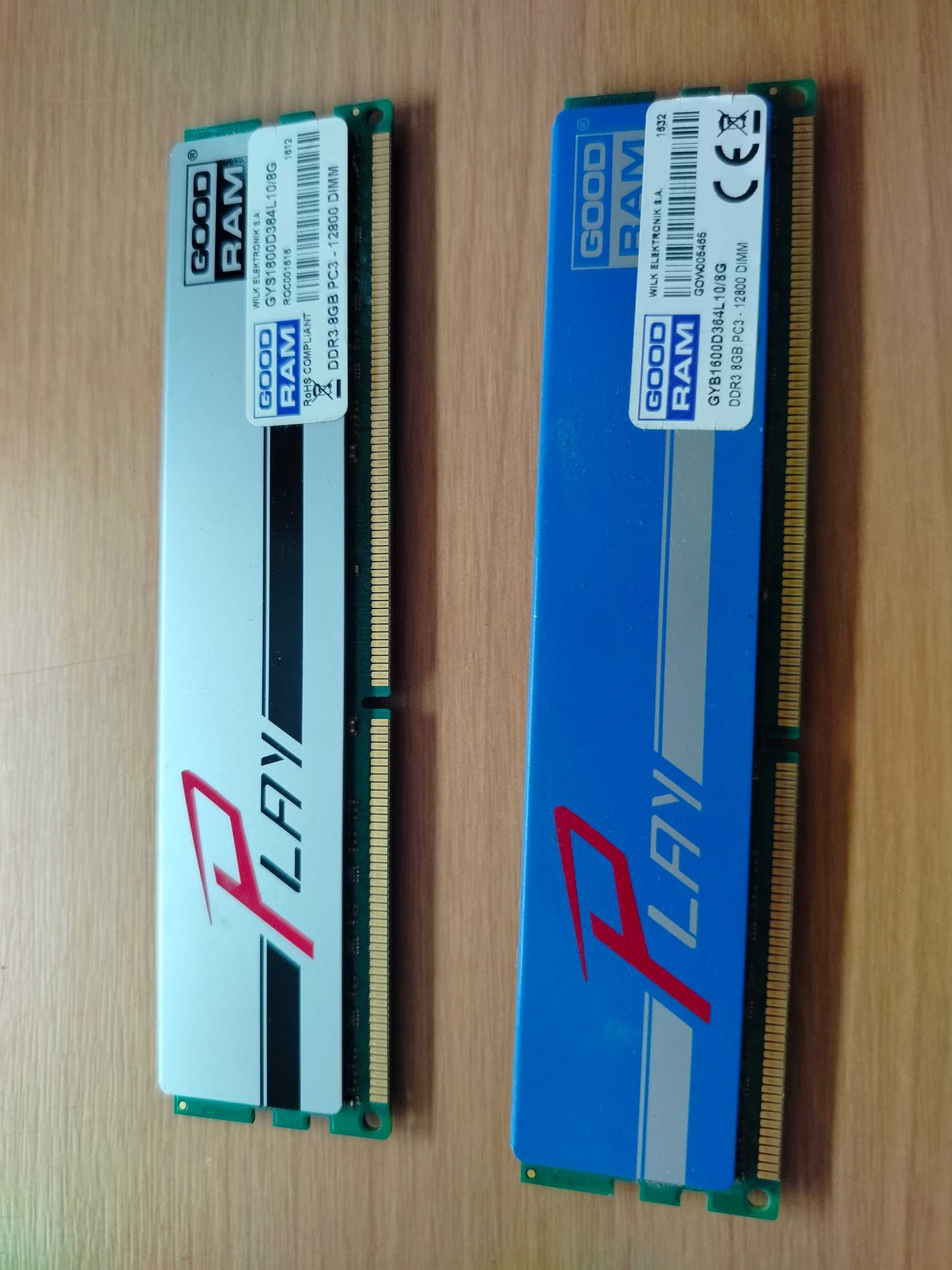 Good ram ddr3 8gb X2 pc3-12800 DIMM