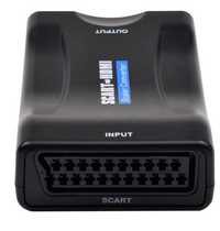 Конвертер видео  SCART на HDMI 1080p/720p с блоком питания