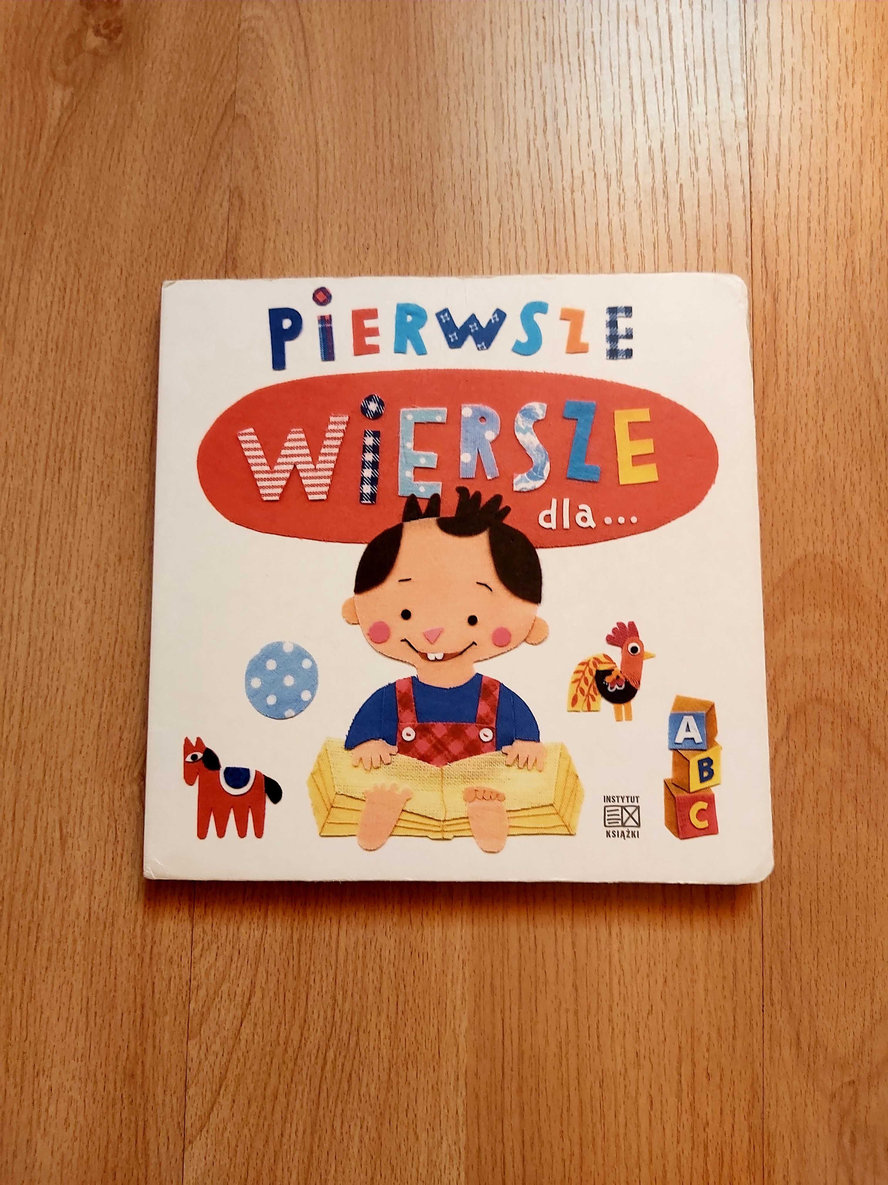 Książka dla dziecka niemowlaka "Pierwsze wiersza dla..." ksiazeczka