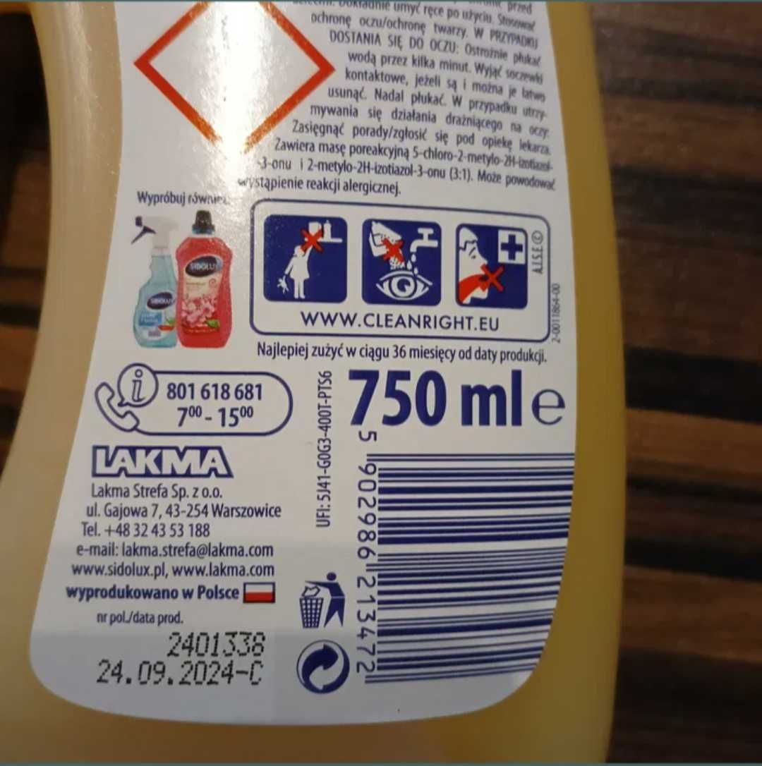 SIDOLUX Expert - środek do mycia paneli i drewna