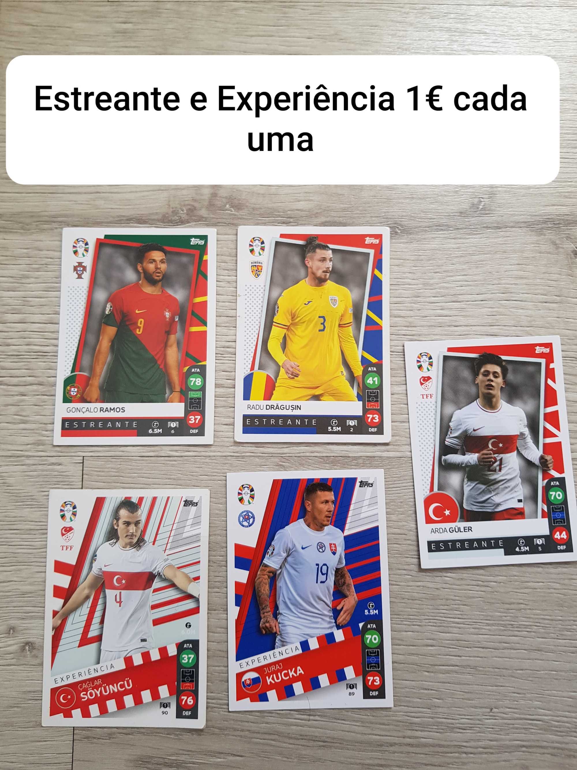 Cromos da euro lidl topps 2024