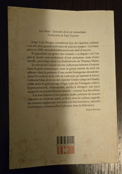 Les Maia de J. M. Eça de Queiroz