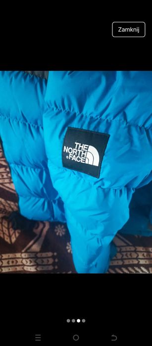 Kurtka puchową the north face