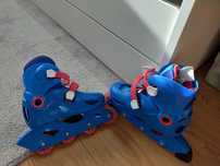 Patins rapaz 8-9 anos com saco
