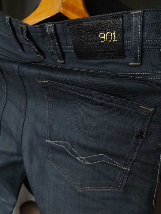 Джинсы Replay Blue jeans Italy W28 stretch navy.